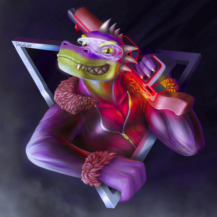 Portrait, Full Render, I spent too much time on this ― 100$